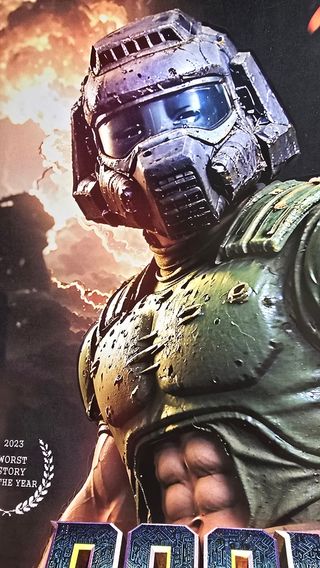 Doom Eternal Rip and Tear Poster A3