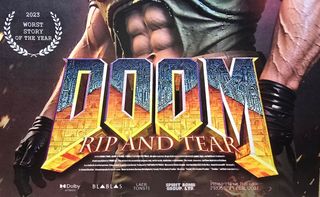 Doom Eternal Rip and Tear Poster A3