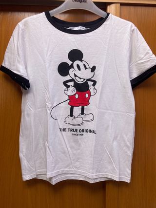 Camiseta Mickey Mouse. Perfil solidario