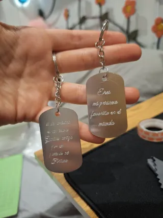 Llaveros personalizados