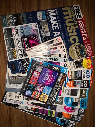 Lote Conjunto Revistas Computer Music
