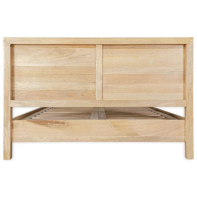 CAMA DE MADERA DE MANGO 180 + COLCHON