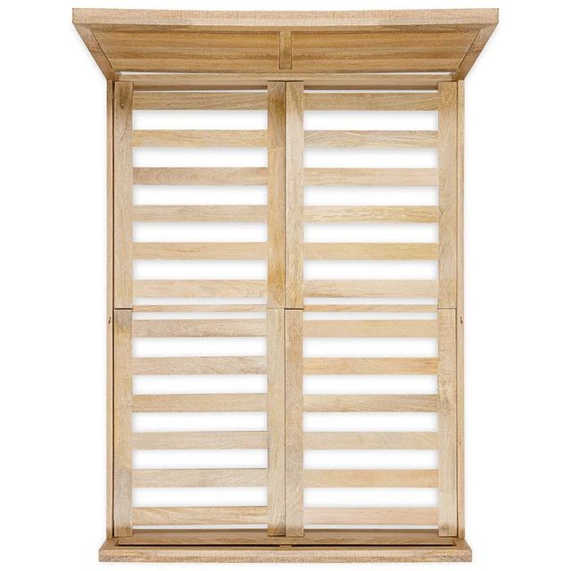 CAMA DE MADERA DE MANGO 180 + COLCHON