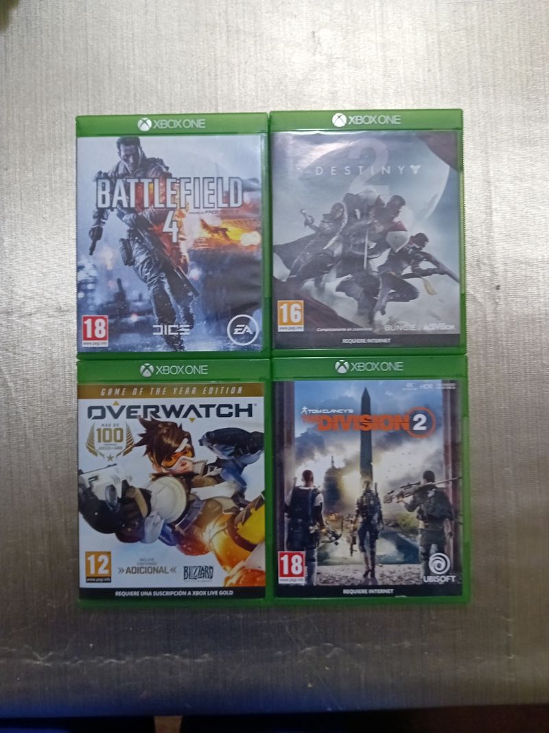 Imagen de 4 juegos xbox one