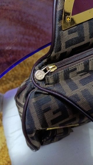 Fendi borsa croissant made in Italy originale 