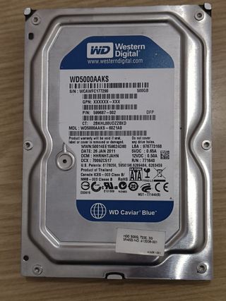 ✅ disco duro sobremesa WD blue 500gb