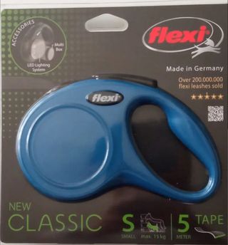 Lote Correa Extensible Retráctil FLEXI Perro Paseo