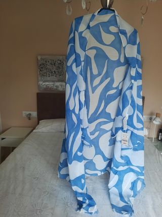 Pañuelo celeste Oysho