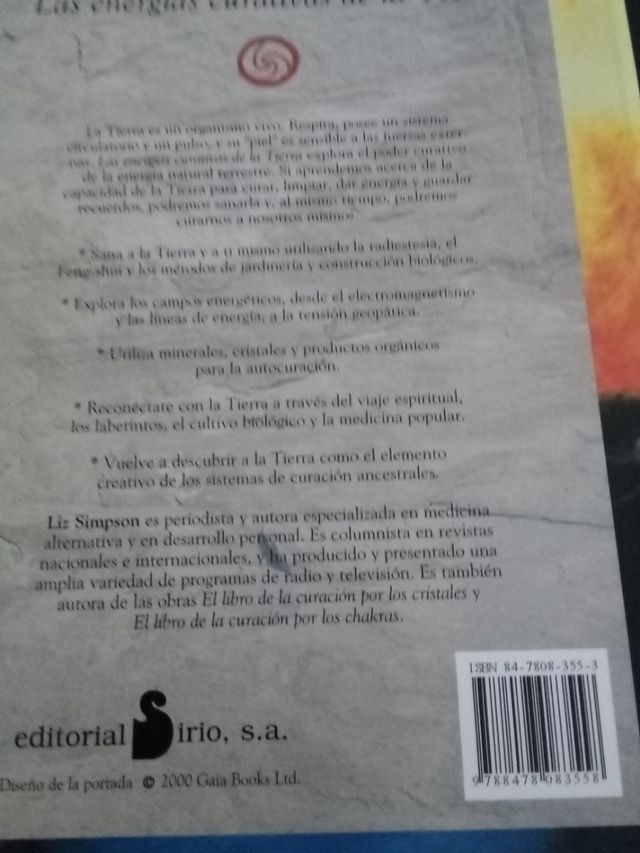 Las Energías Curativas de la Tierra ,Liz Simpson.