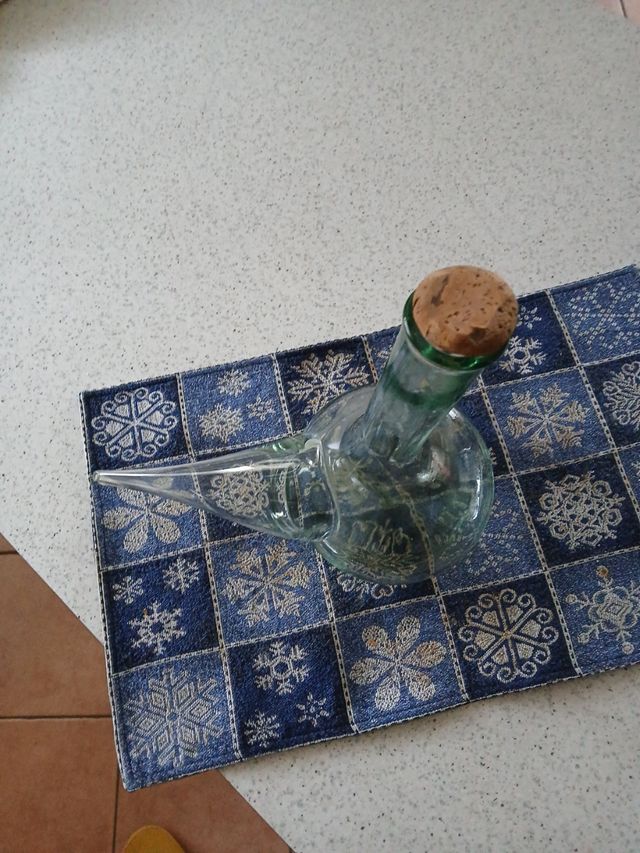 Porron in vetro soffiato 