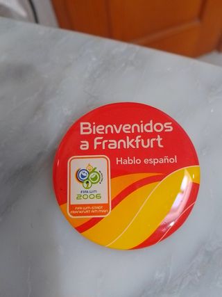 Chapa mundial 2006 fútbol Alemania 2006