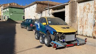 Remolque plataforma portacoches