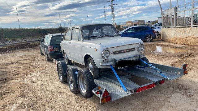 Remolque plataforma portacoches