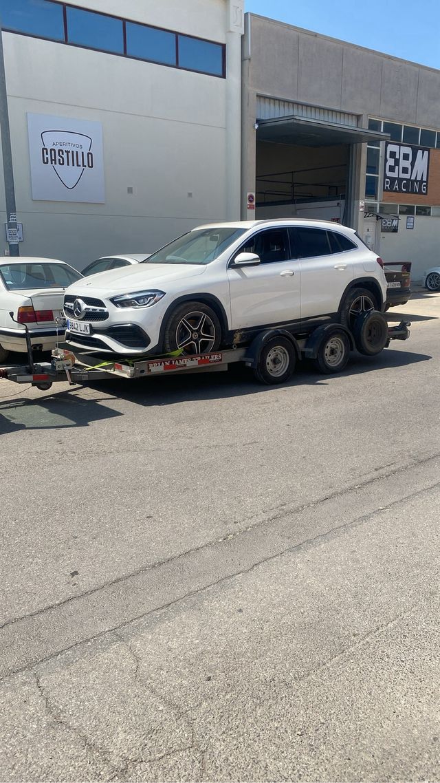 Remolque plataforma portacoches