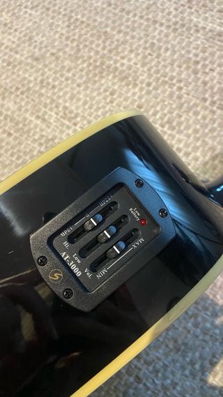 Guitarra Acustica Negra