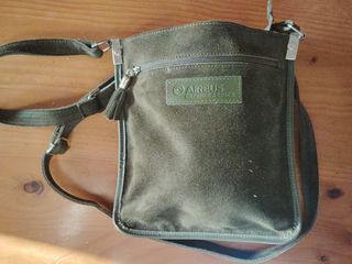 Bolso de piel hombre Verde 