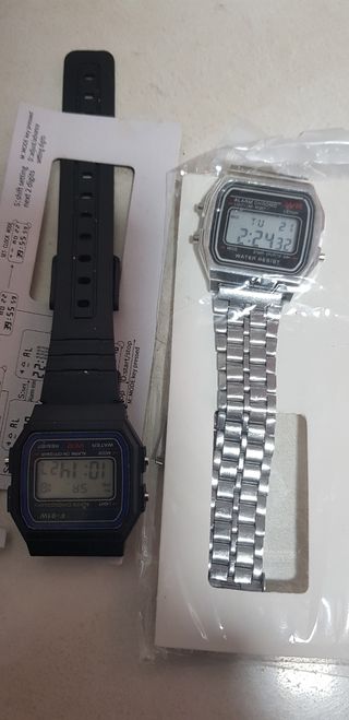 Relojes digitales a estrenar