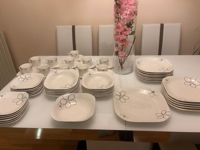 Vajilla porcelana fina 