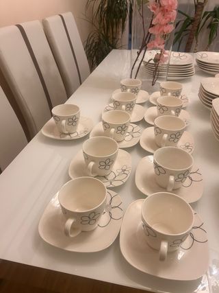 Vajilla porcelana fina