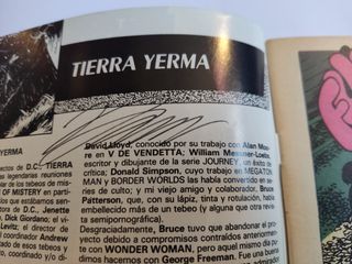 Cómic Wasteland (FIRMADO) (Tierra yerma)