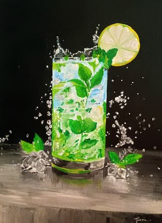 Quadro Olio su tela