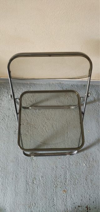 Sillas plegables metacrilato/plástico