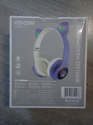 Auriculares bluetooth gato