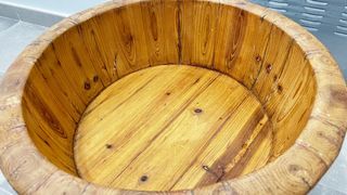 Mesa bañera restaurada