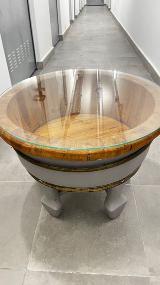 Mesa bañera restaurada