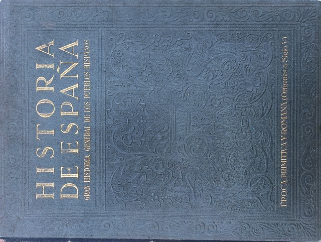 Libro Antigüedad Historia de España