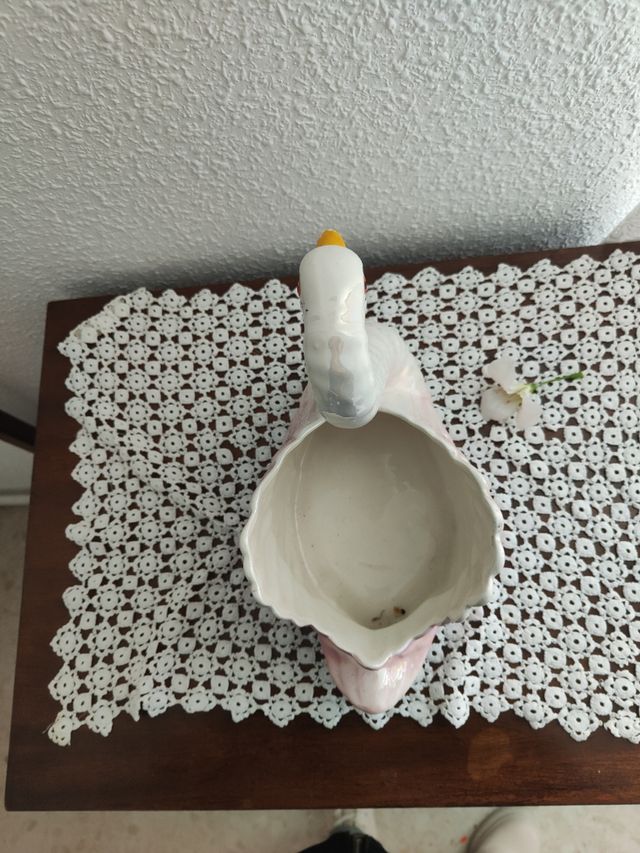 Cisne cerámica  decoración