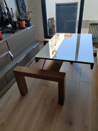Mesa centro elevable