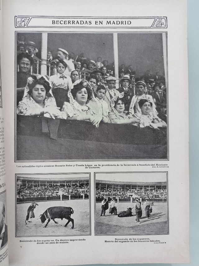 Álbum revista Blanco y Negro 1910