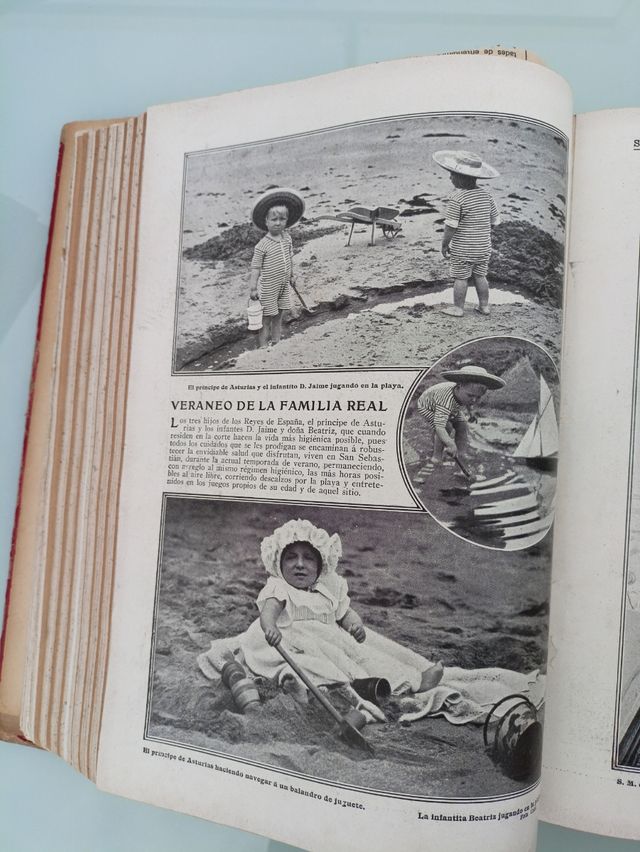 Álbum revista Blanco y Negro 1910