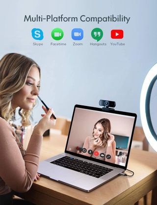 Cámara Web, Webcam Full HD 1080p Video