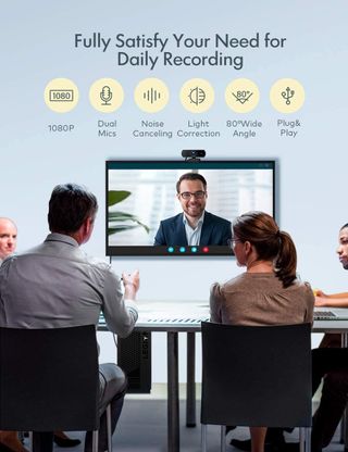 Cámara Web, Webcam Full HD 1080p Video