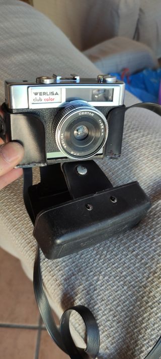 Cámara de fotos antigua werlisa