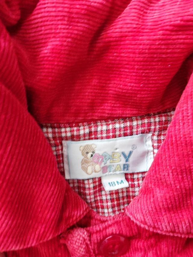 Abrigo de pana Bebé 18 meses