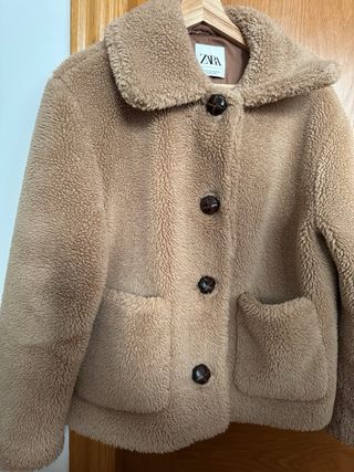 Chaqueta borreguito marron