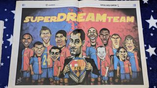 Periódicos FC Barcelona bicampeón 2008-09