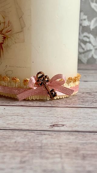 Candela vintage romantica