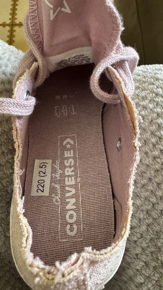 Zapatos Converse Rosa Lila 35