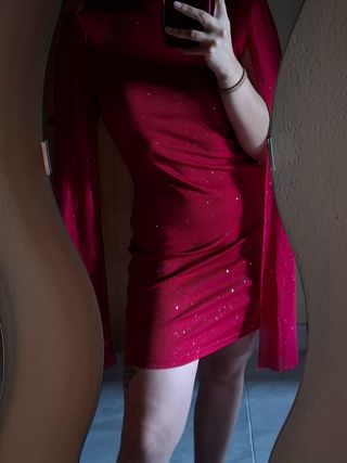Vestido Burdeos