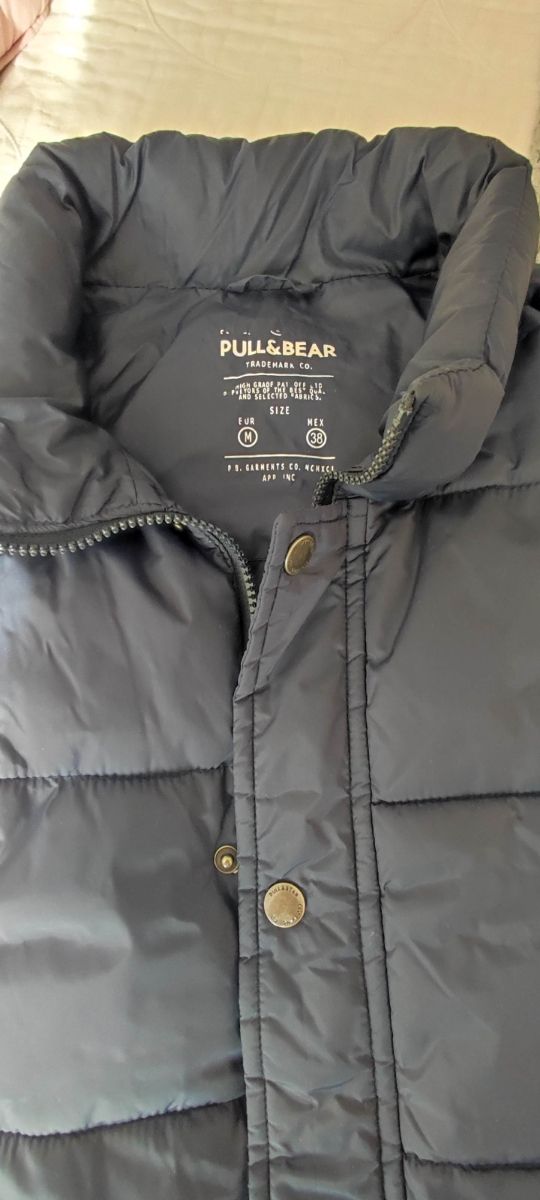 Chaleco azul marino M - Pull & Bear