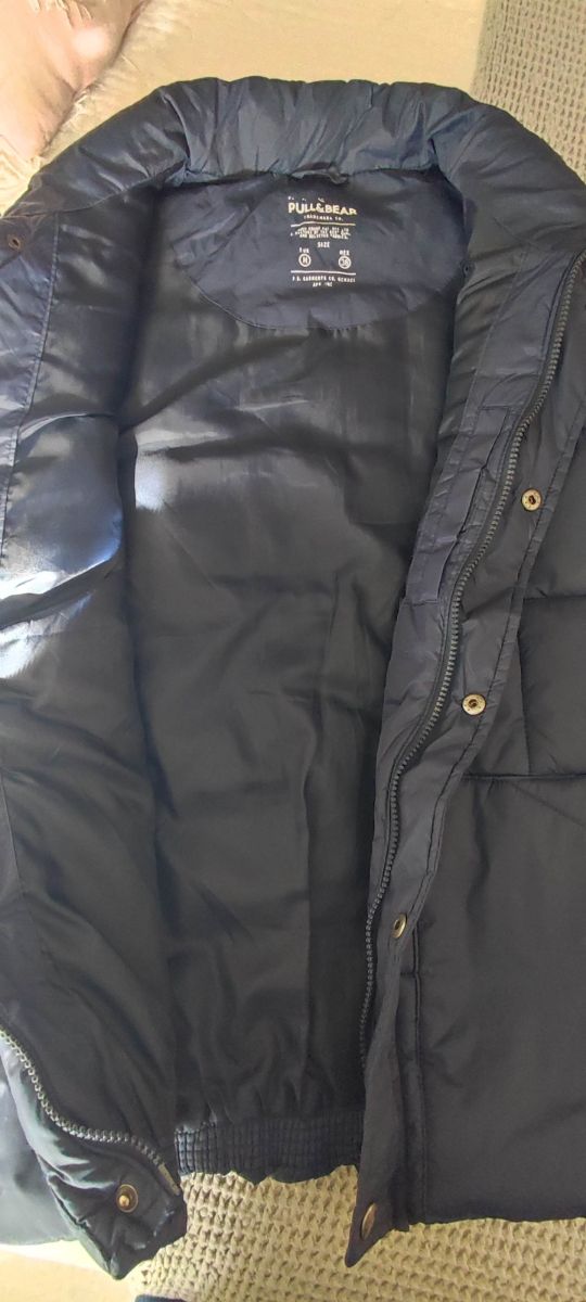 Chaleco azul marino M - Pull & Bear