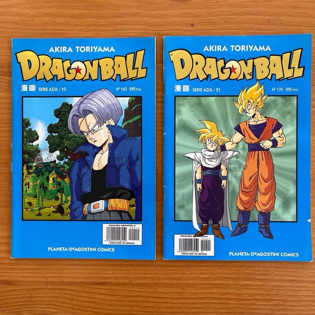 Dragon ball serie azul