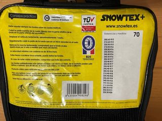 Cadena Téxtil Talla 70. A estrenar