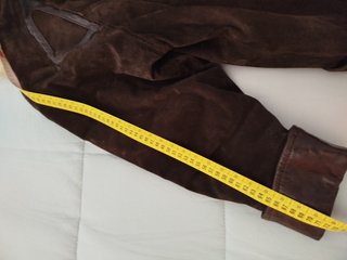 Parka cuero auténtico, mujer