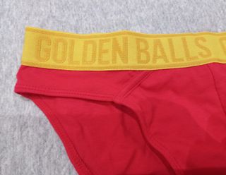 Slip rojo detalle regalo M/L