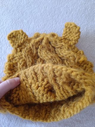 Gorro con orejitas 